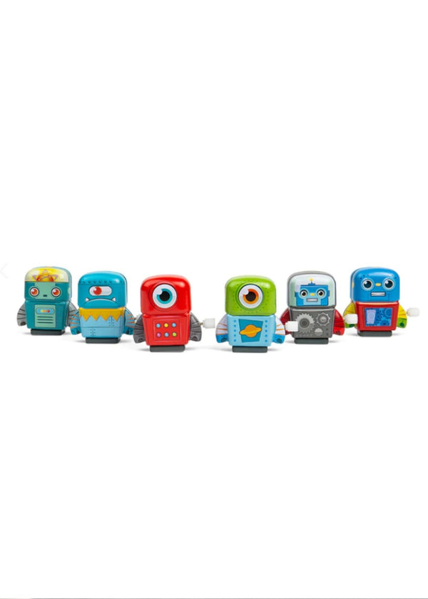 Mini Wind Up Tin Robots (Sold individually)