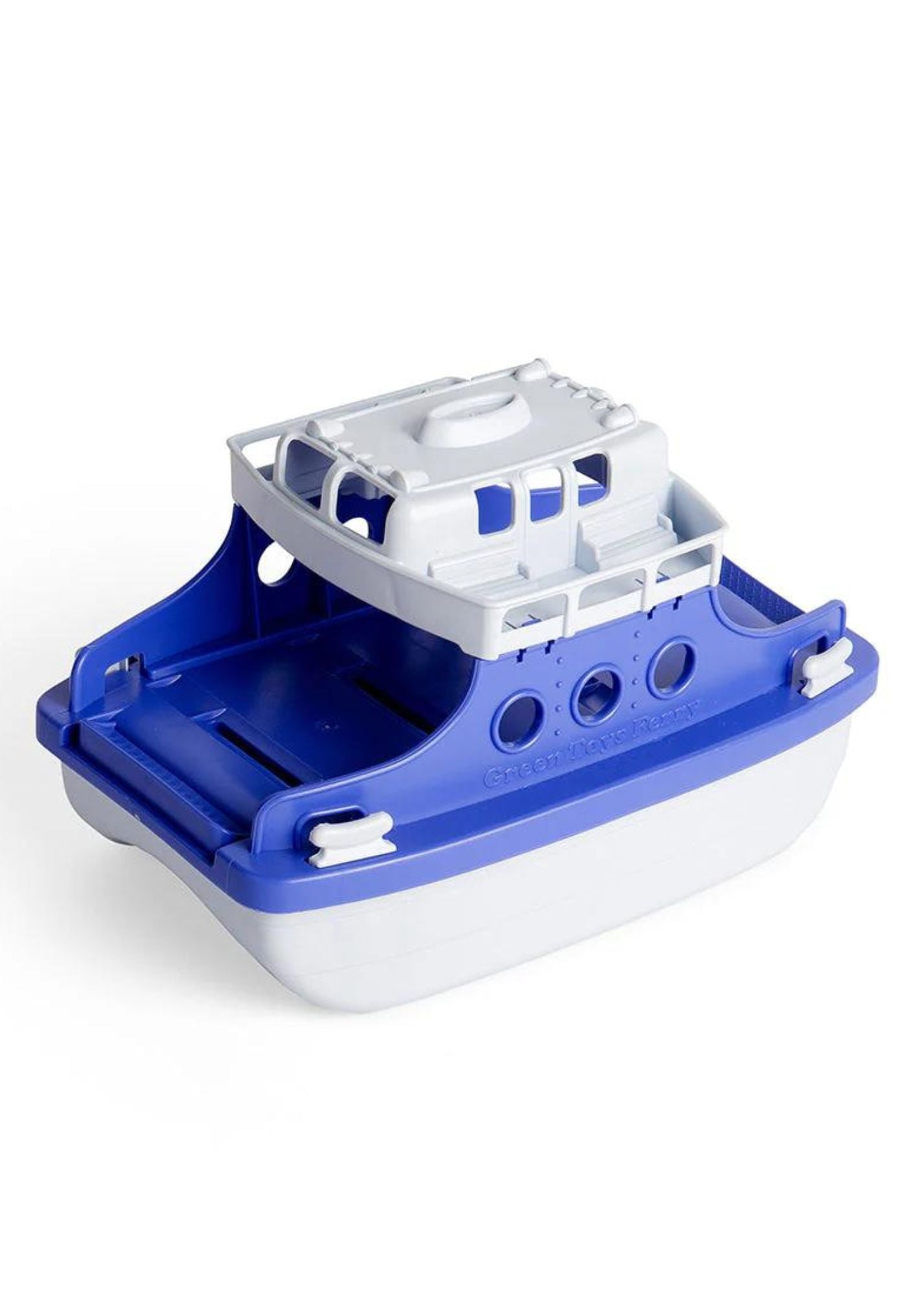 Bath Toys For Kids 6-8 Green Toys Ferry Boat With Cars, Made