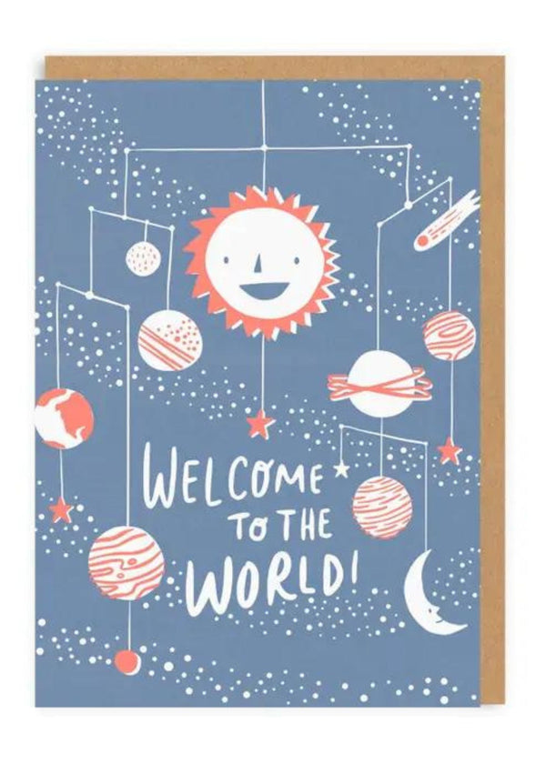 Welcome To the World Greeting Card