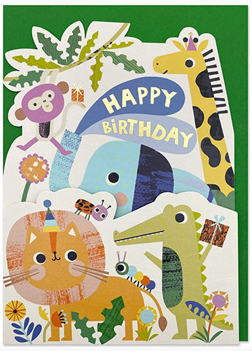 'Happy Birthday - Have a roaring day' Children's Birthday Card