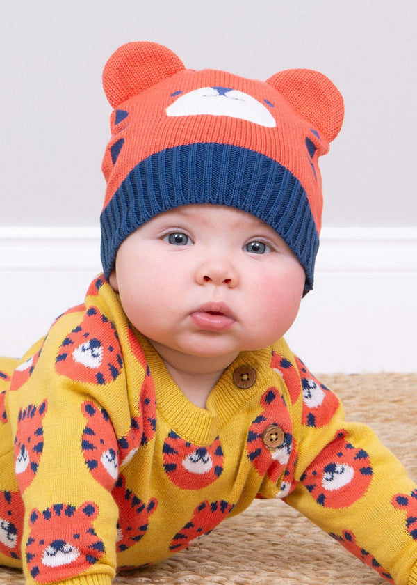 Top Tiger Knit Hat