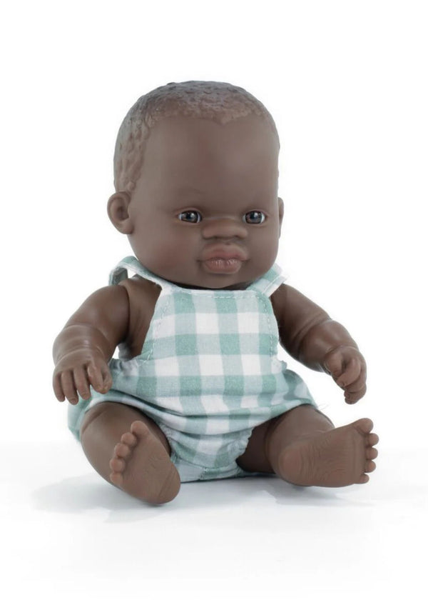 "My Friends & Me" African Boy Baby Doll 21cm