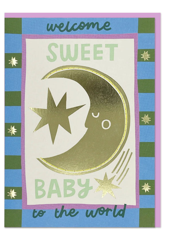 Welcome sweet baby to the world