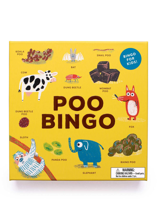 POO BINGO FOR KIDS