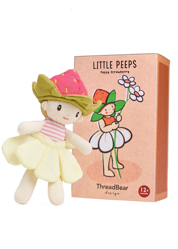 ThreadBear Little Peeps Poppy Strawberry