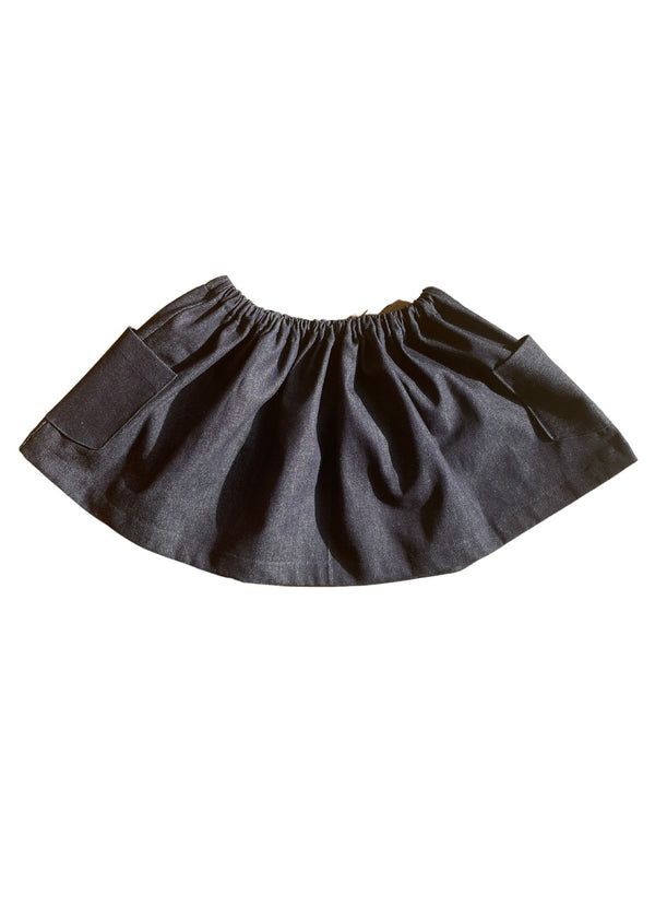 Indigo Denim Skirt