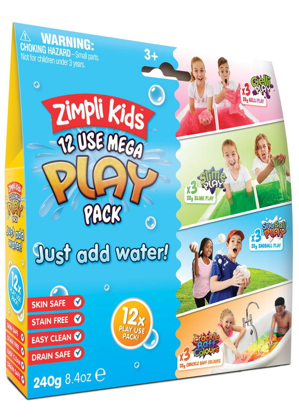 Kids Ultimate Sensory Experience Mega Play Pack Toy- 12 pack