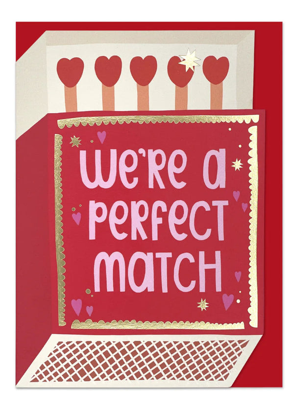 We're a perfect match