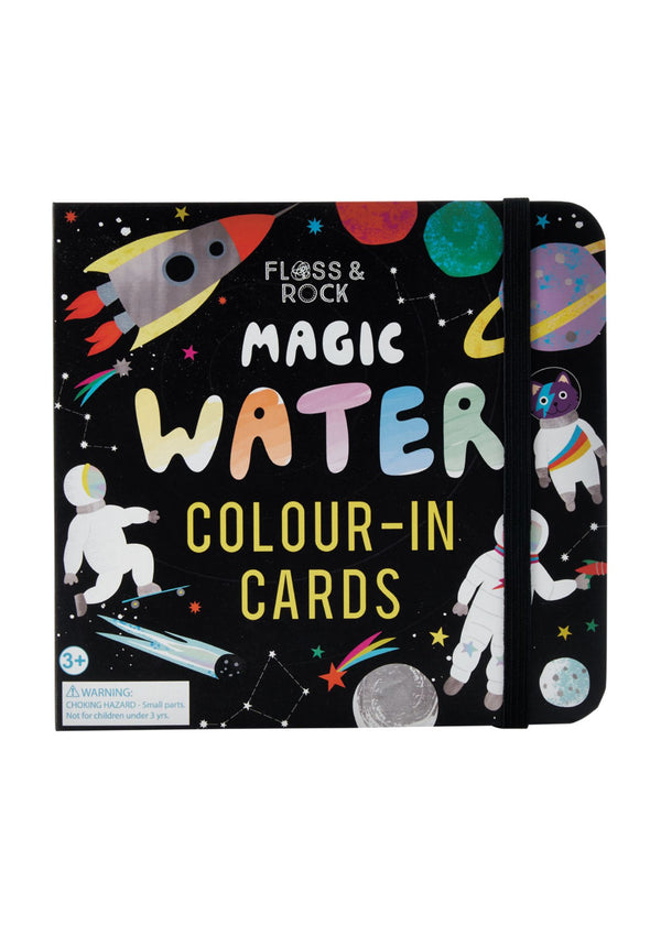 MAGIC COLOUR CHANGING WATER CARDS - SPACE