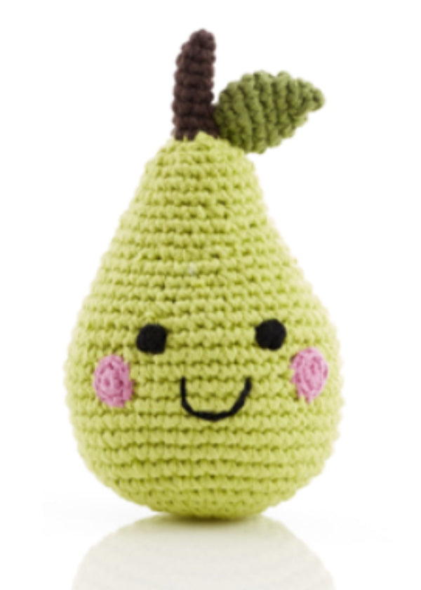 Baby Toy Friendly Pear Rattle