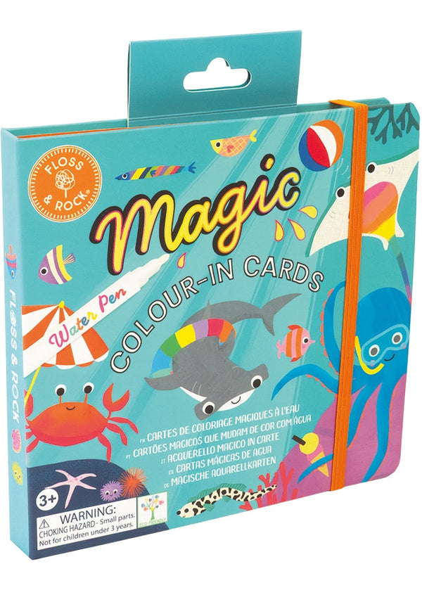 Magic Color Changing Water Cards - Ocean