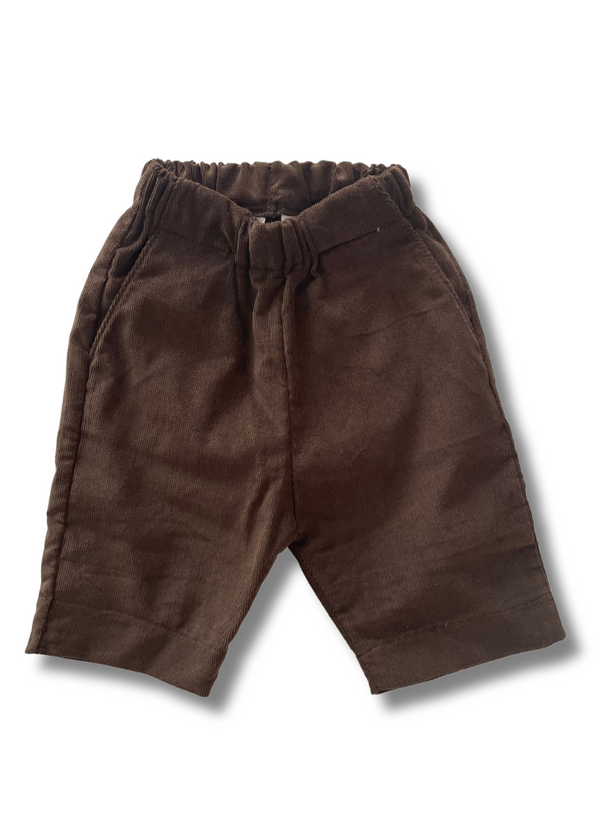Chocolate Corduroy Comfy Trousers