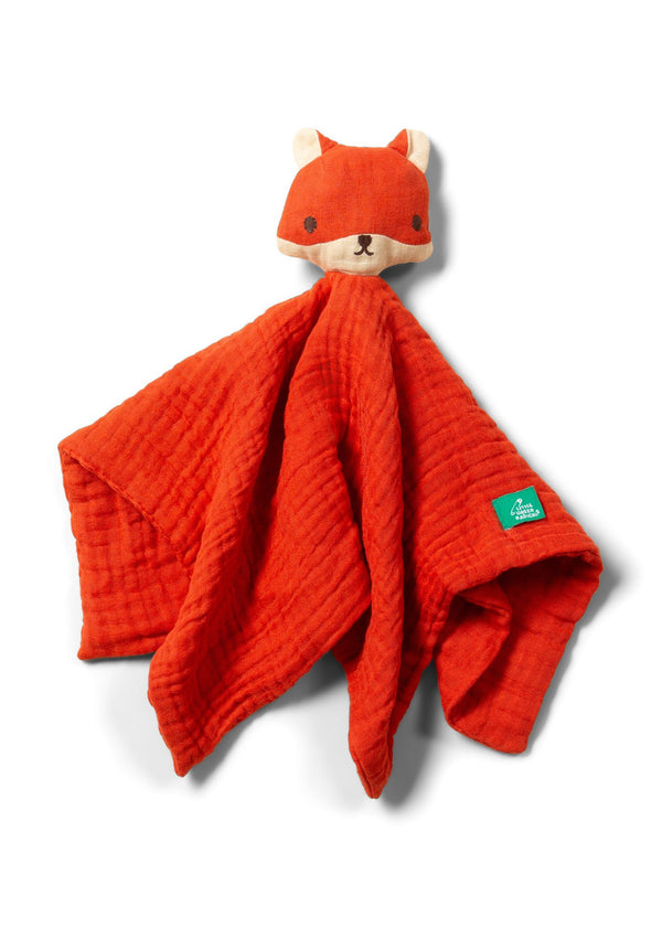 Little Fox Organic Baby Comforter Toy