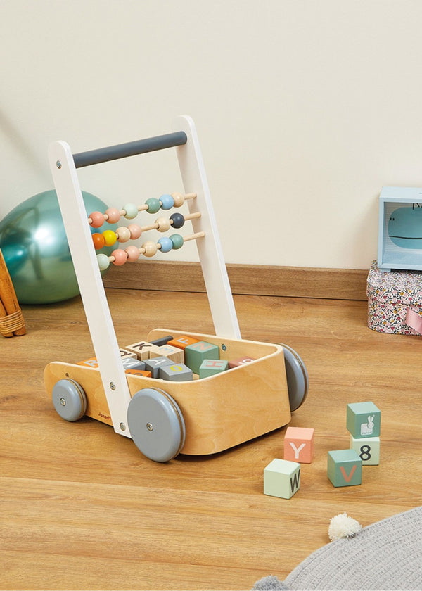 SWEET COCOON CART WITH ABC BLOCKS