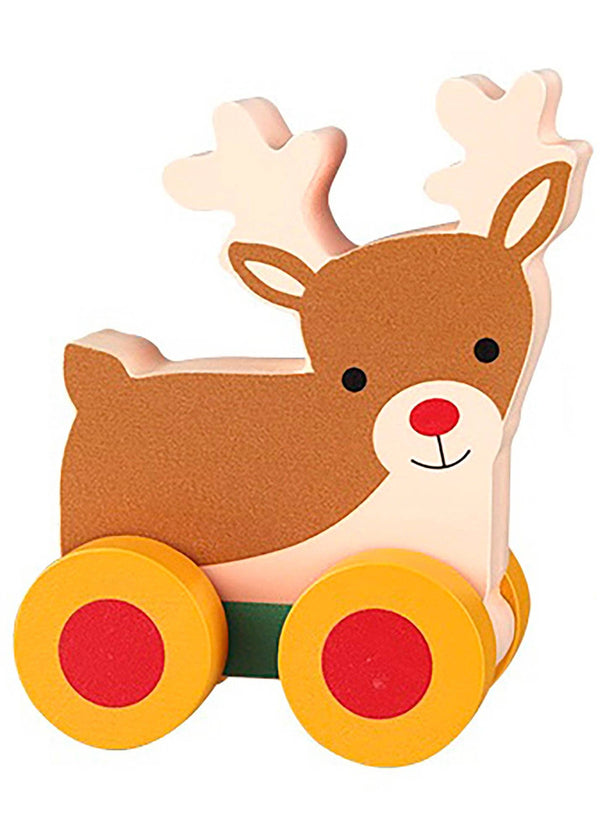 Rudolph First Push Toy