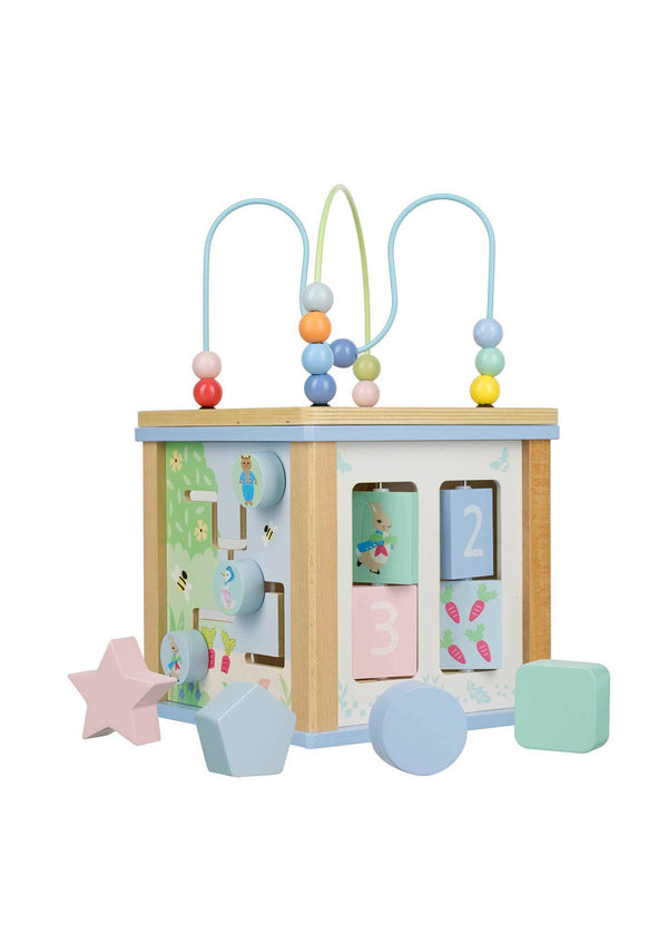 Peter Rabbit™ Wooden Activity Cube: Trade