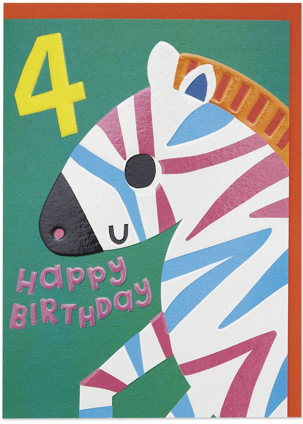 Age 4 card