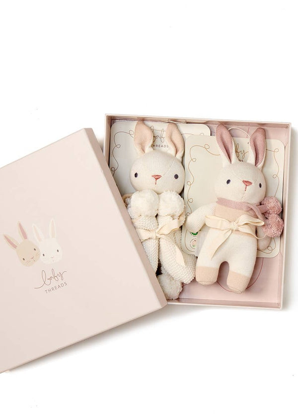 Baby Threads Bunny Cream Gift Set