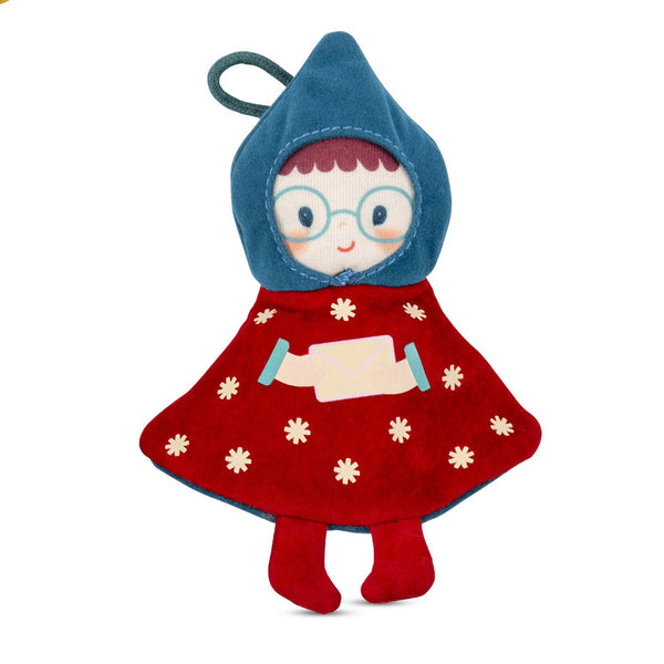 Christmas Decoration - Reversible Glow-in-the-Dark Fabric Elf Lilli