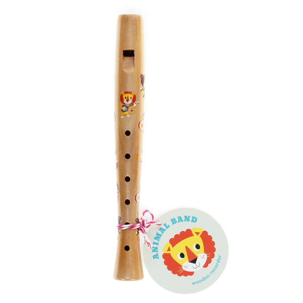 Children's Wooden Recorder - Animal Band