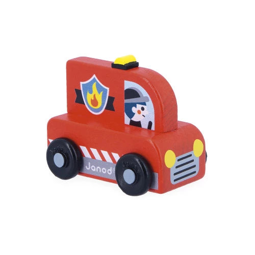 Wooden Fire Truck City - Cross Roads