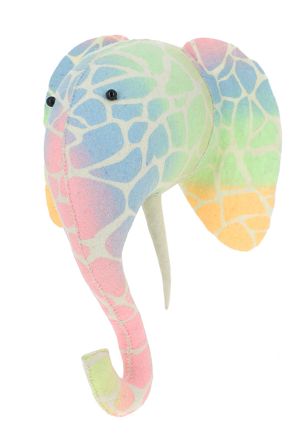 Bright Ombre Print Elephant Head (semi)