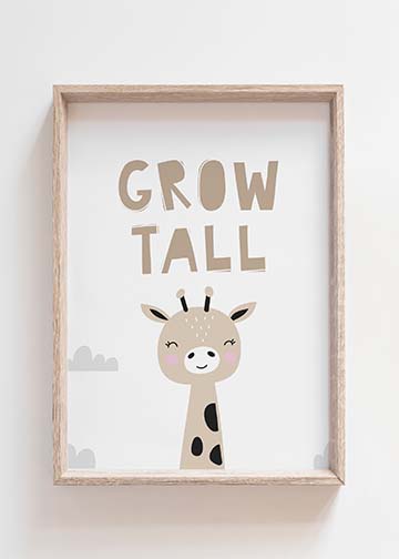 Grow Tall Print (Size A3)